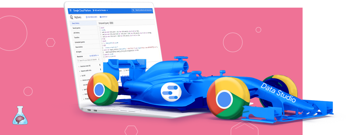google chrome user experience site speed report and data studio