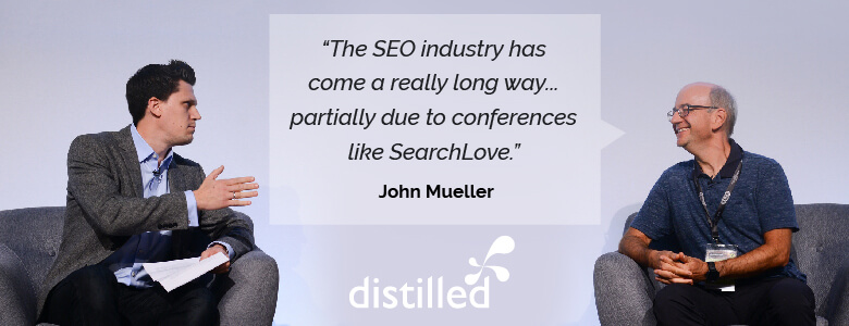 John Mueller At SearchLove