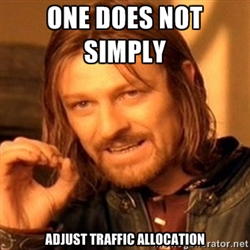 traffic allocation meme