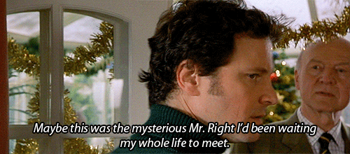 Bridget Jones' Diary "Mr Right" gif