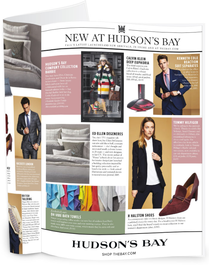 hudson bay whats new magazine