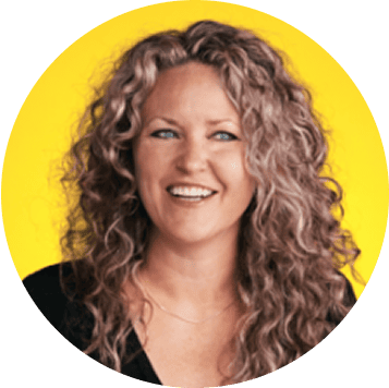 woman smiling
